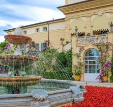 Giardino e fontana di Villa Amistà