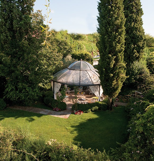 Pagoda nel parco di Villa Amistà